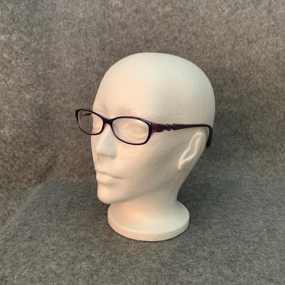 Lulu Guinness L839 Women’s Purple Optical/Prescription Eyeglasses Frame - Picture 5 of 13